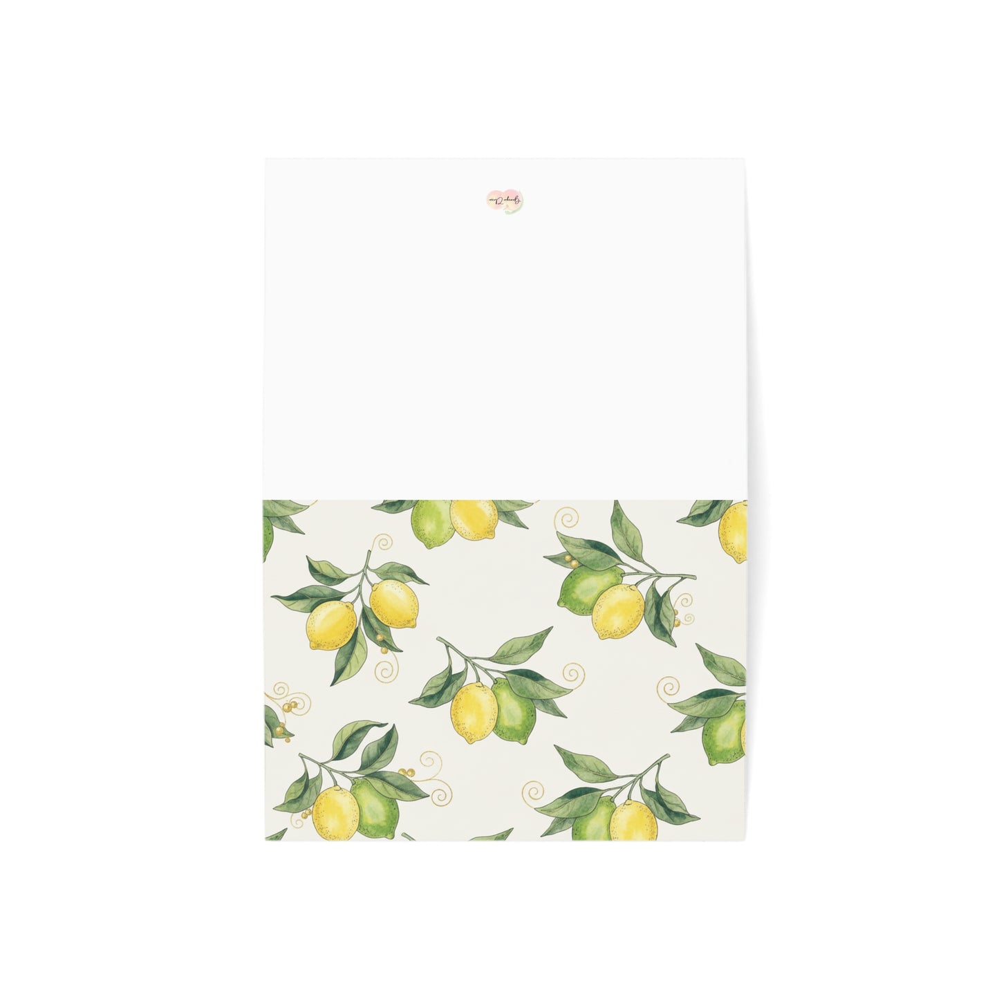 Lemon Watercolor Greeting Cards — Blank Note Cards for All Occasions (10, 30, 50pcs)