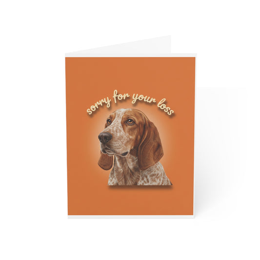 “Sorry for Your Loss” TEAM Condolence Card