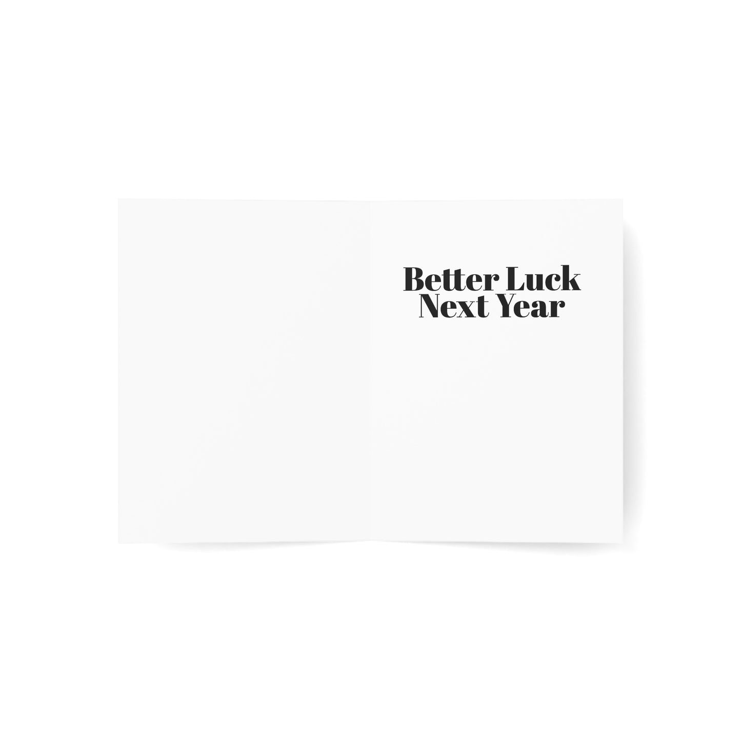 "Sorry for Your Loss" TIGER TEAM Condolence Card  (Pack of 10, 30, 50)