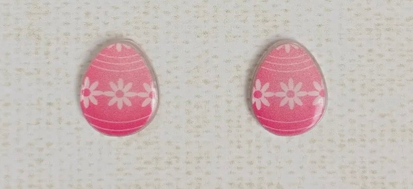 Small Easter Egg Earrings