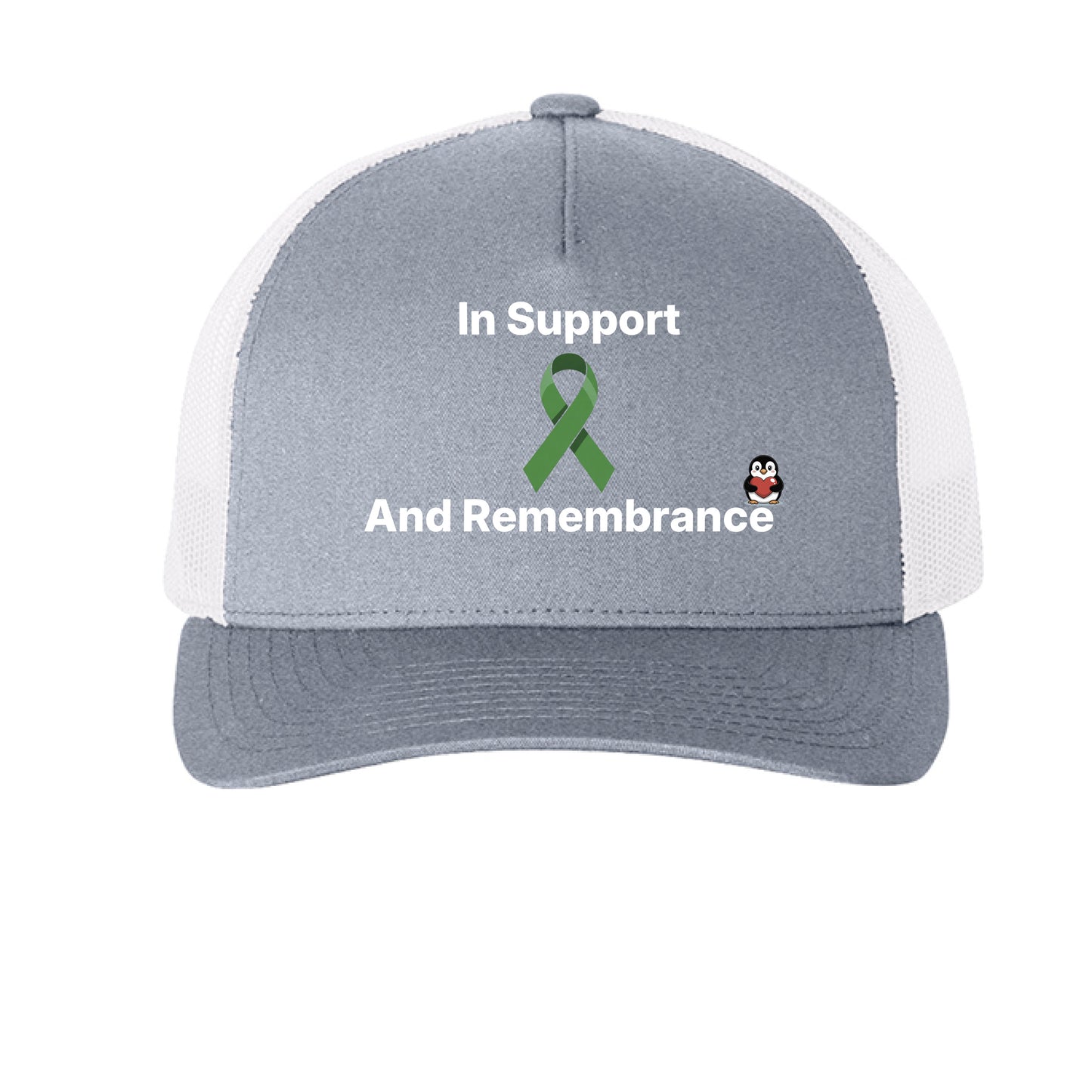 Heather/ White - FRONT